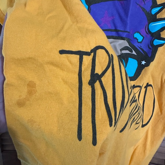 Trukfit Yellow Tee with Blue Graphic - Picture 2 of 5